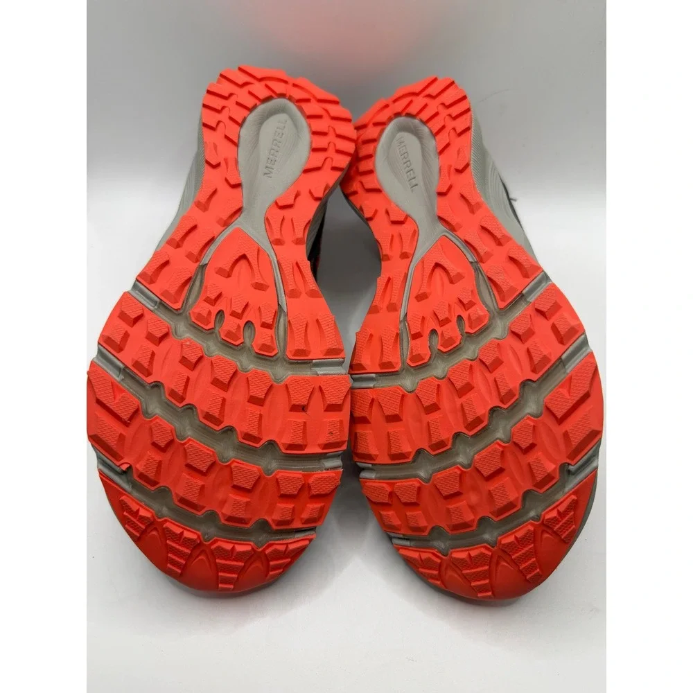Merrell Womens‎ 5.5 Agility Fusion Flex Trail Running Shoes Red Orange Gorpcore